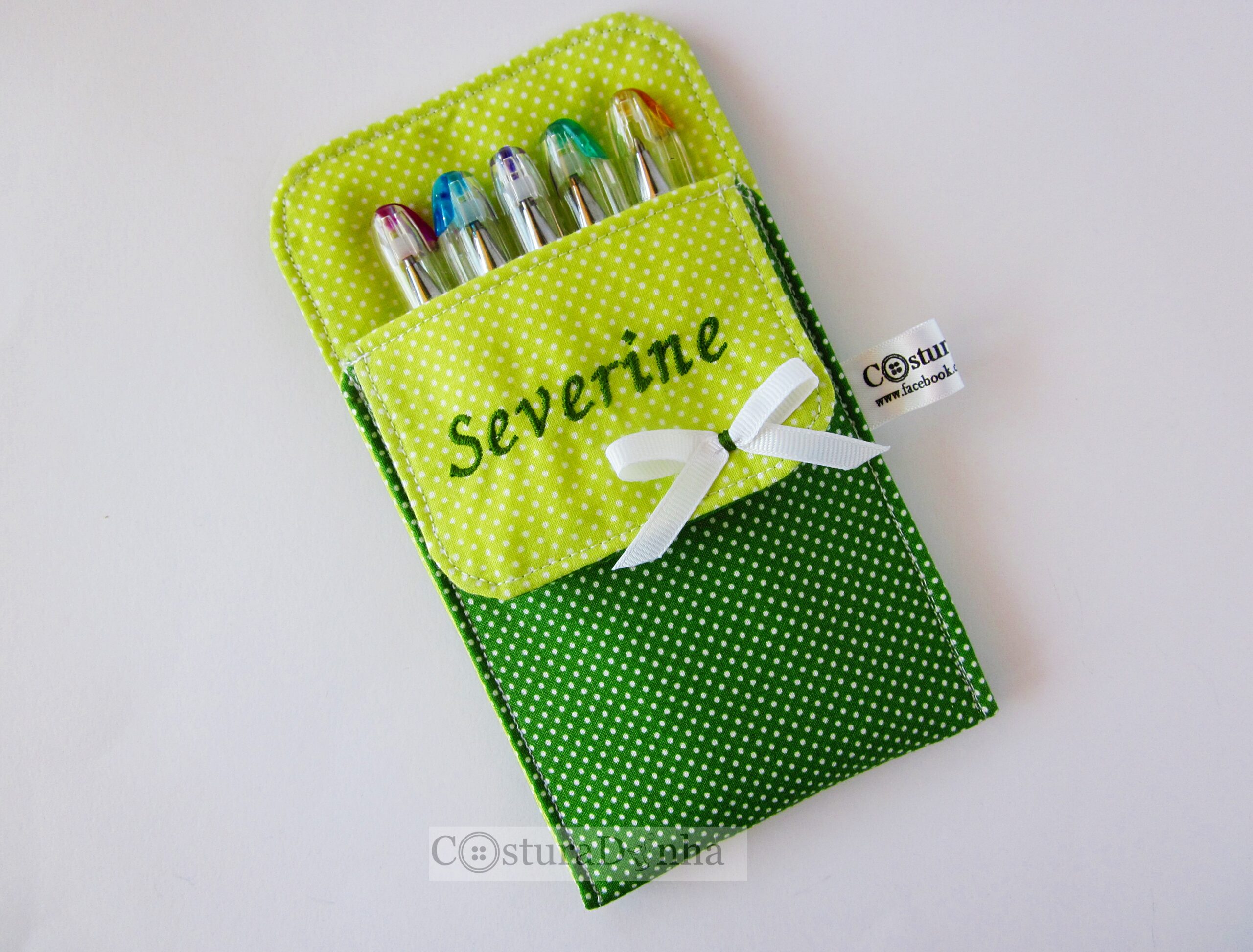 Porta canetas para bata